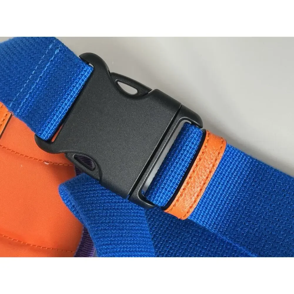 Gucci GG Logo Nylon Belt Bag Multicolor 752102 Size 90 (36) Italy New